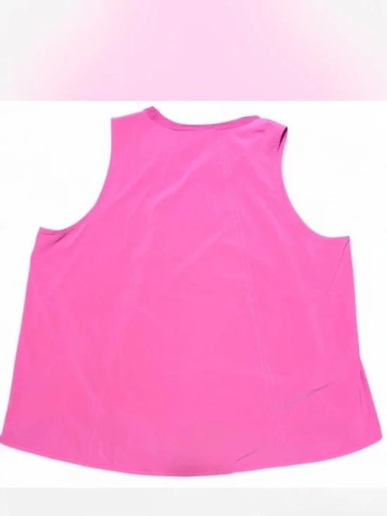 Athleta Pink Sleeveless Tank Top Flowy Lightweight Athletic 2X - Picture 3 of 3